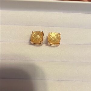 Elegant Gold Stud Earrings